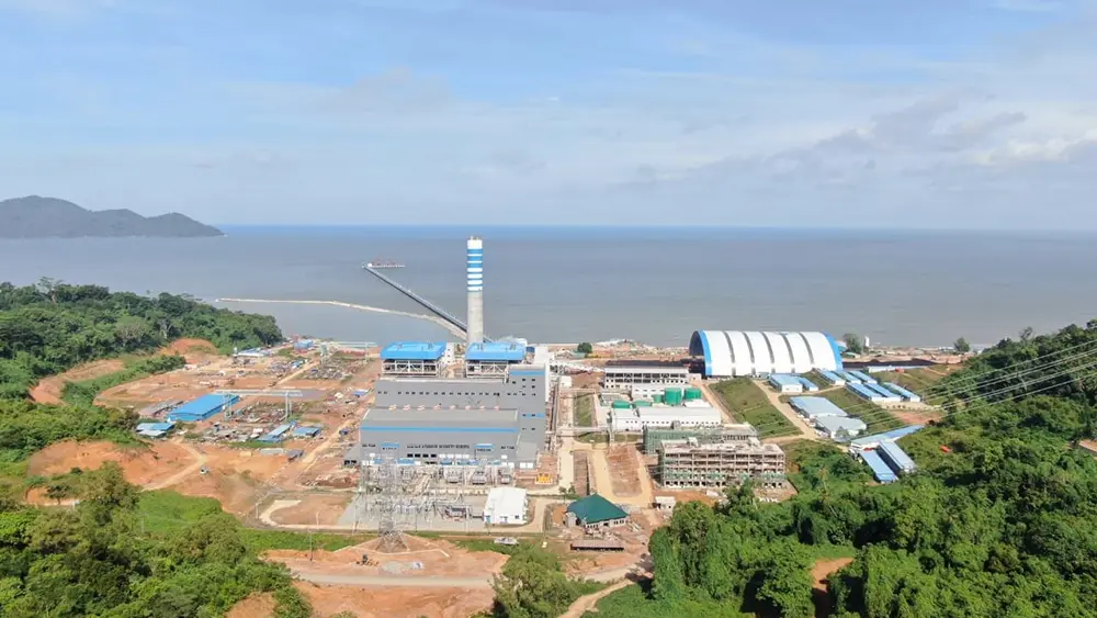Pembangunan Pembangkit baru di tepi pantai